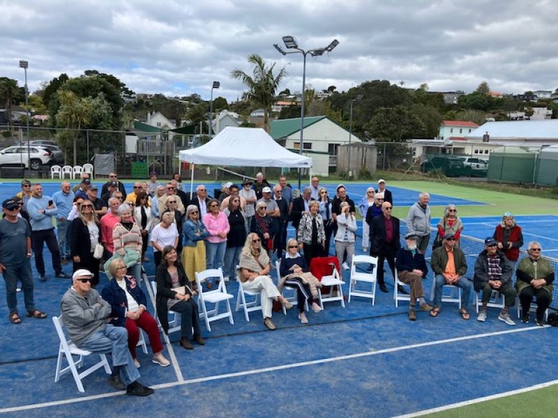 Russell Tennis Club serves up new clubrooms
