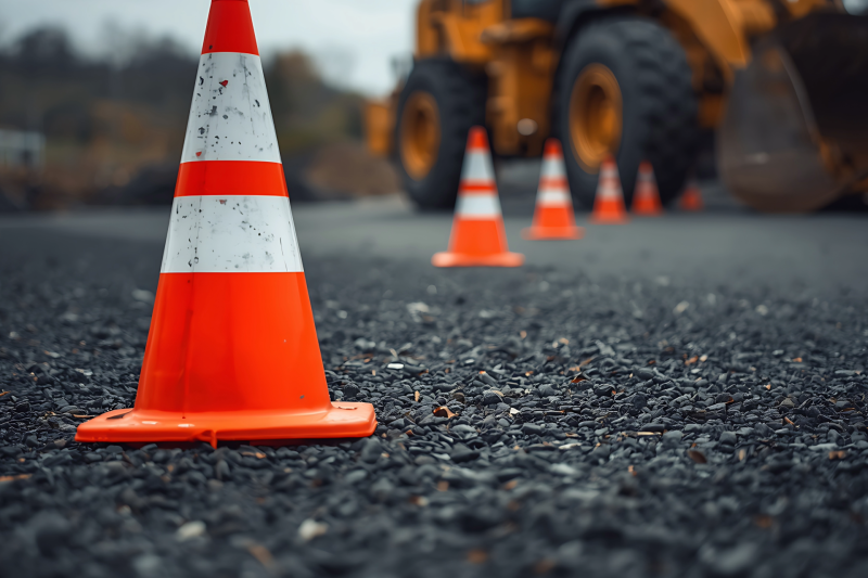 Road closure for pavement rehabilitation works