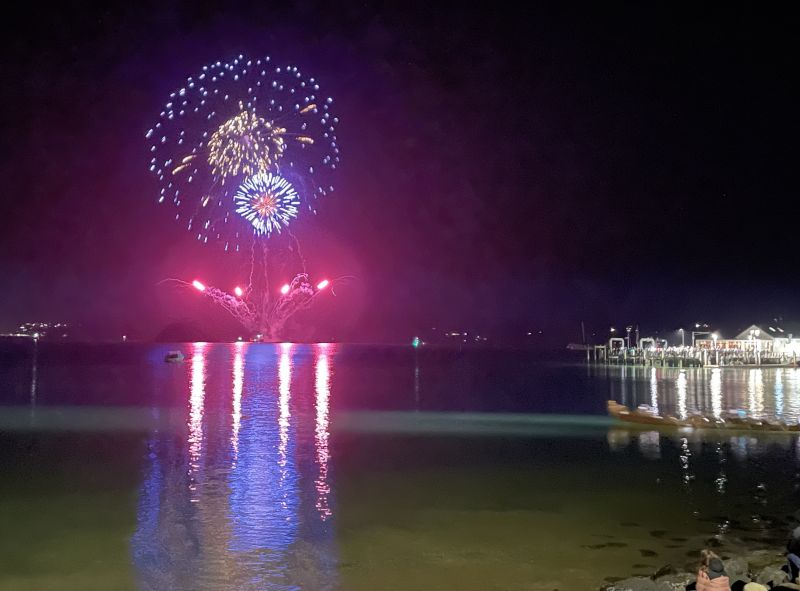Funding fireworks from community board
