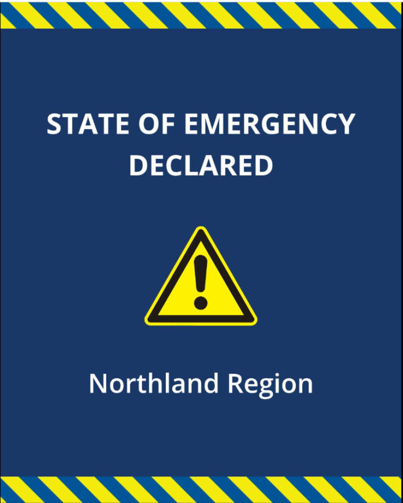 State of Emergency declared in Northland as precautionary step
