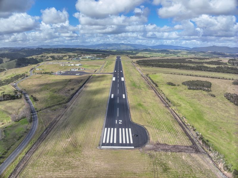 Air we go again as Kaitāia Airport runway reopens after reseal