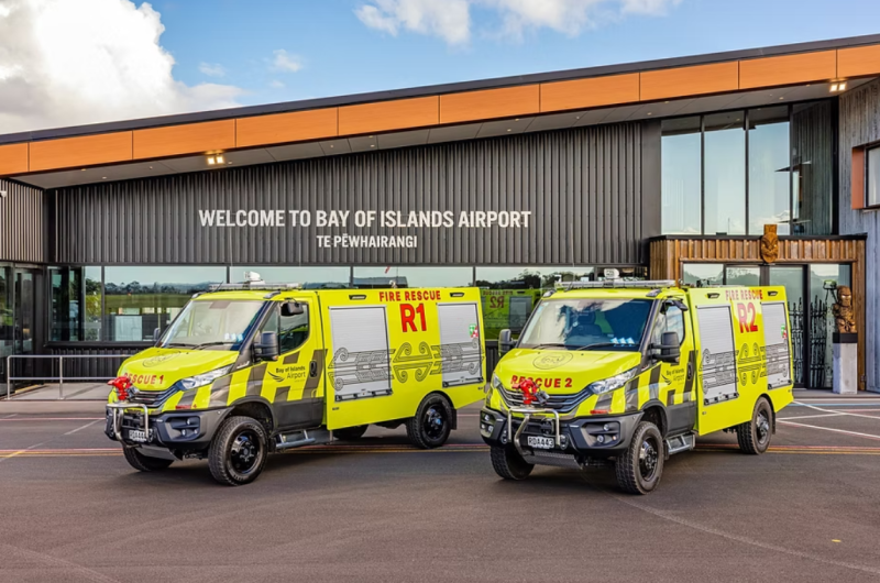 Fresh fleet strengthens airport firefighting team